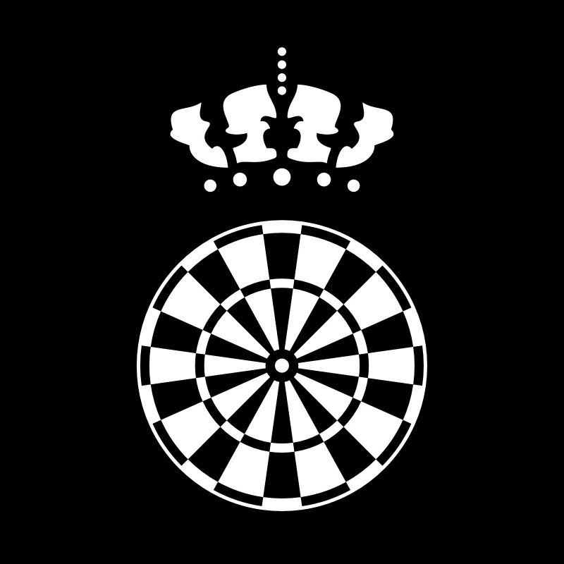Couronne de disque de fléchettes