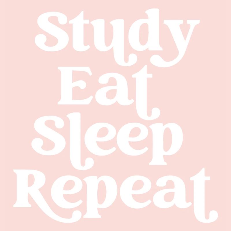 Étudier, manger, dormir, répéter