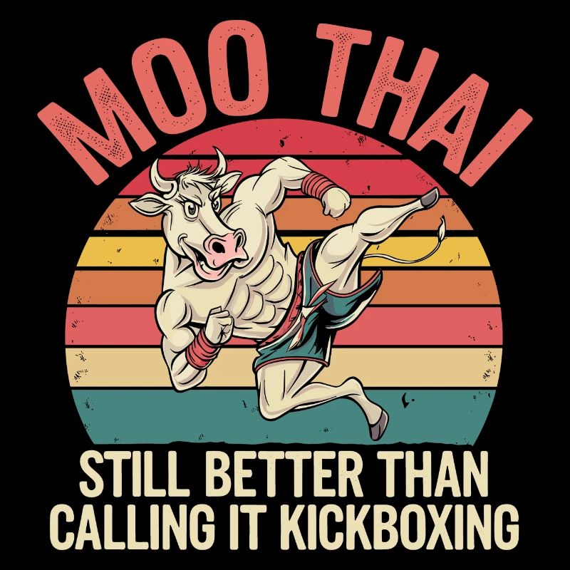 Conception créative de cadeaux Muay Thai