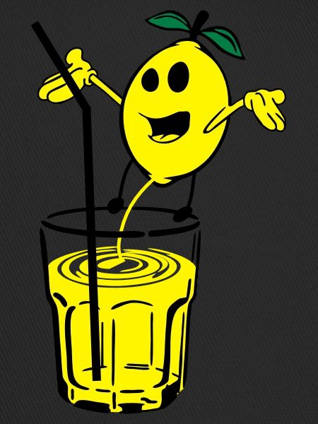 zitrone pinkelt limonade