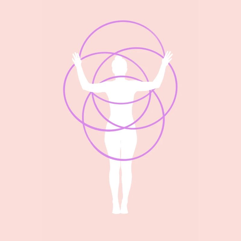 Hulahoop Silhouette