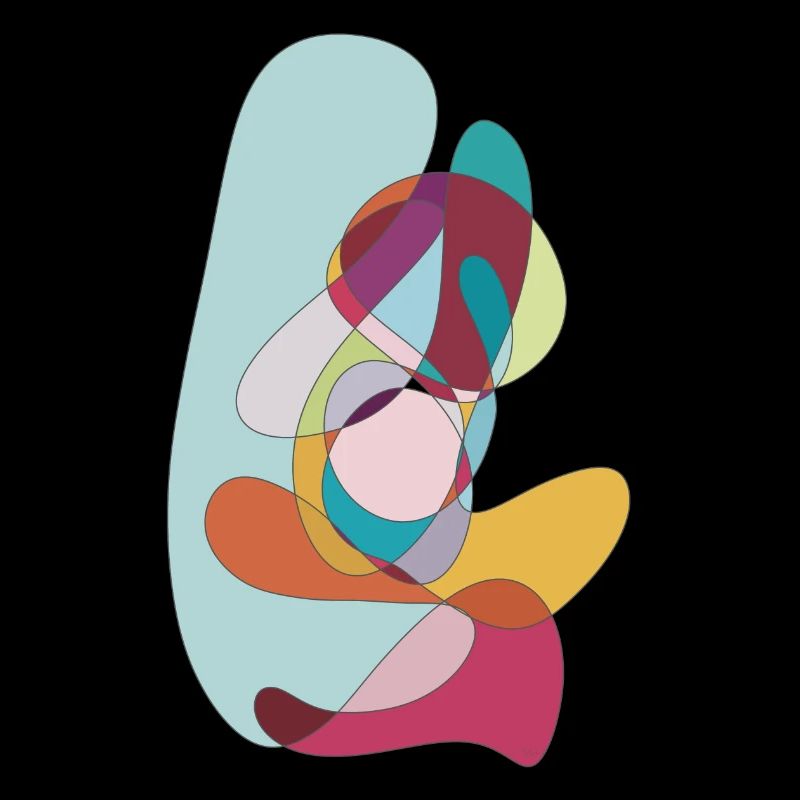 Farbwirbel Abstrakt