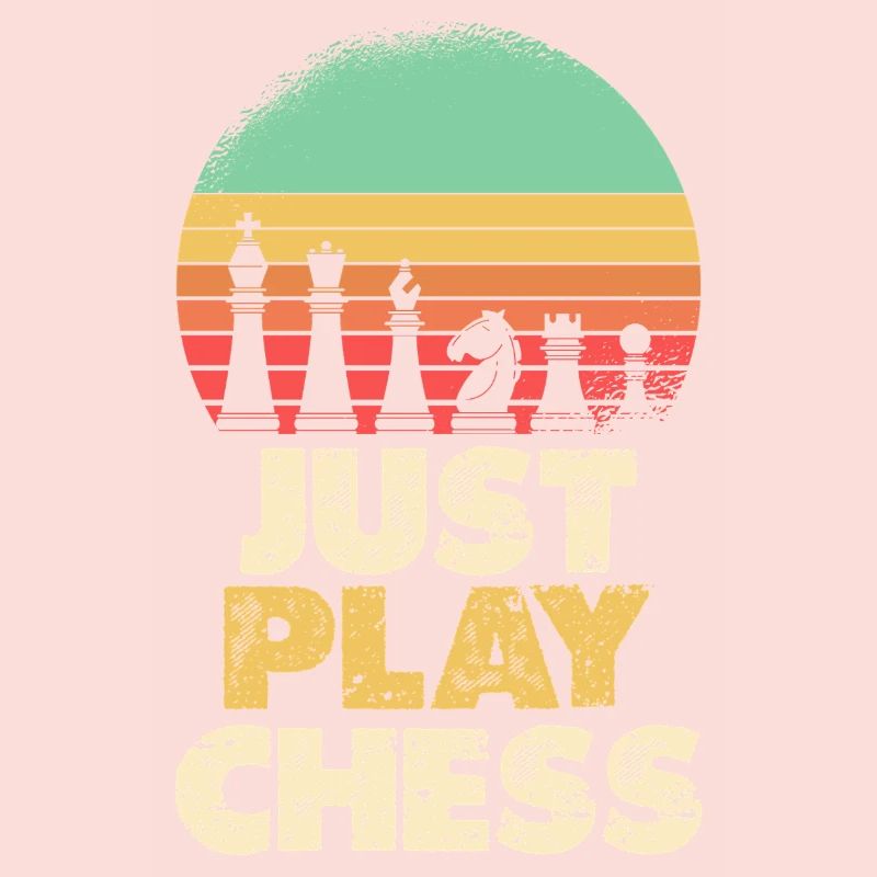 Jouez simplement aux échecs Retro Sunset