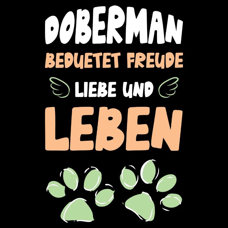 Dobermann Liebe Leben