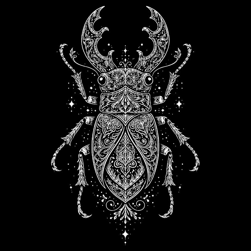 Ornamentkäfer Mandala