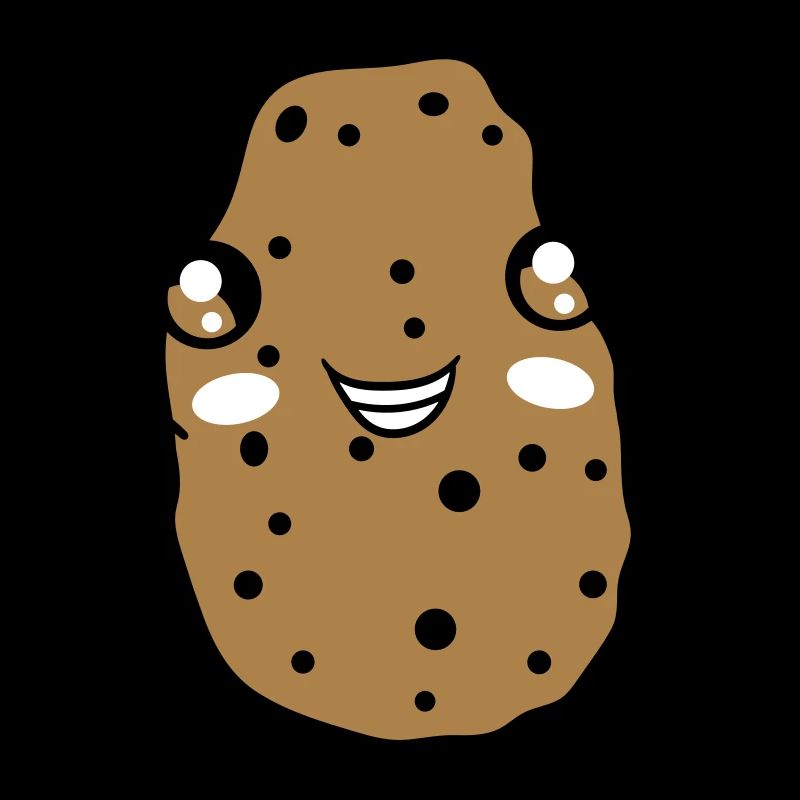 joyeux petit mignon mignon visage drôle bras