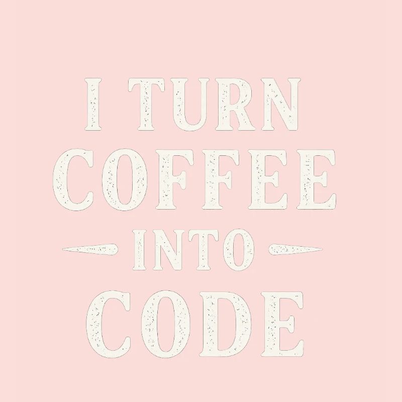 Je transforme le café en code