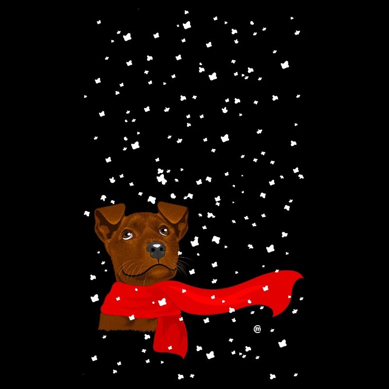 Schnee Hündchen