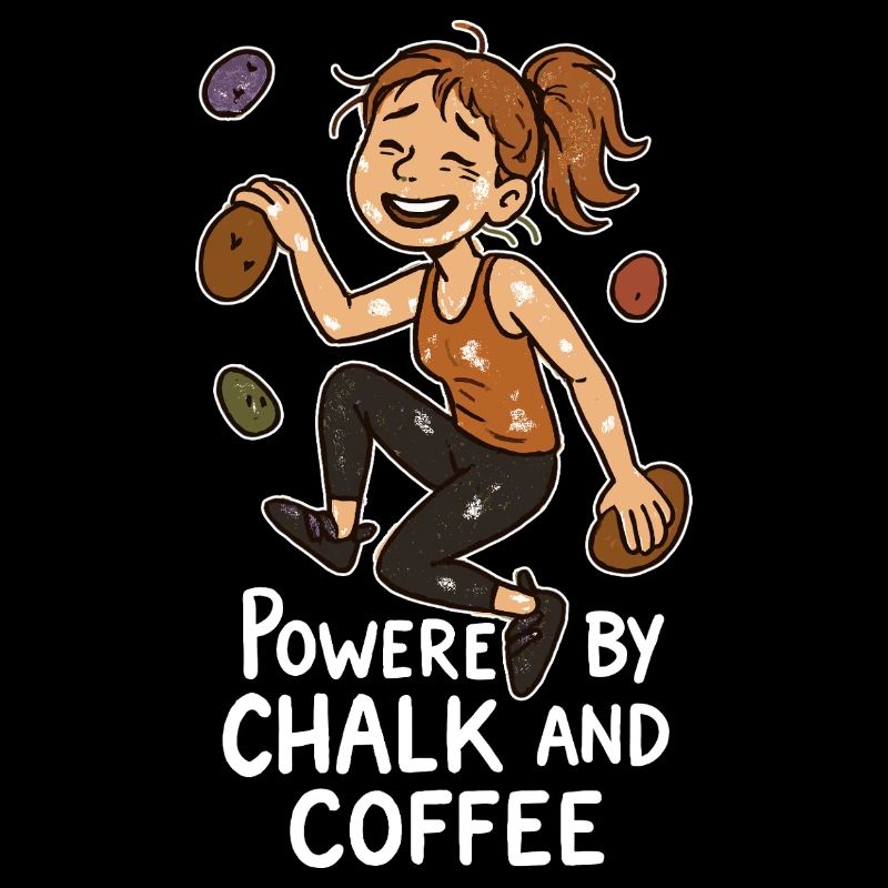 Bouldering, Chalk & Coffee: Tired Climber Comic