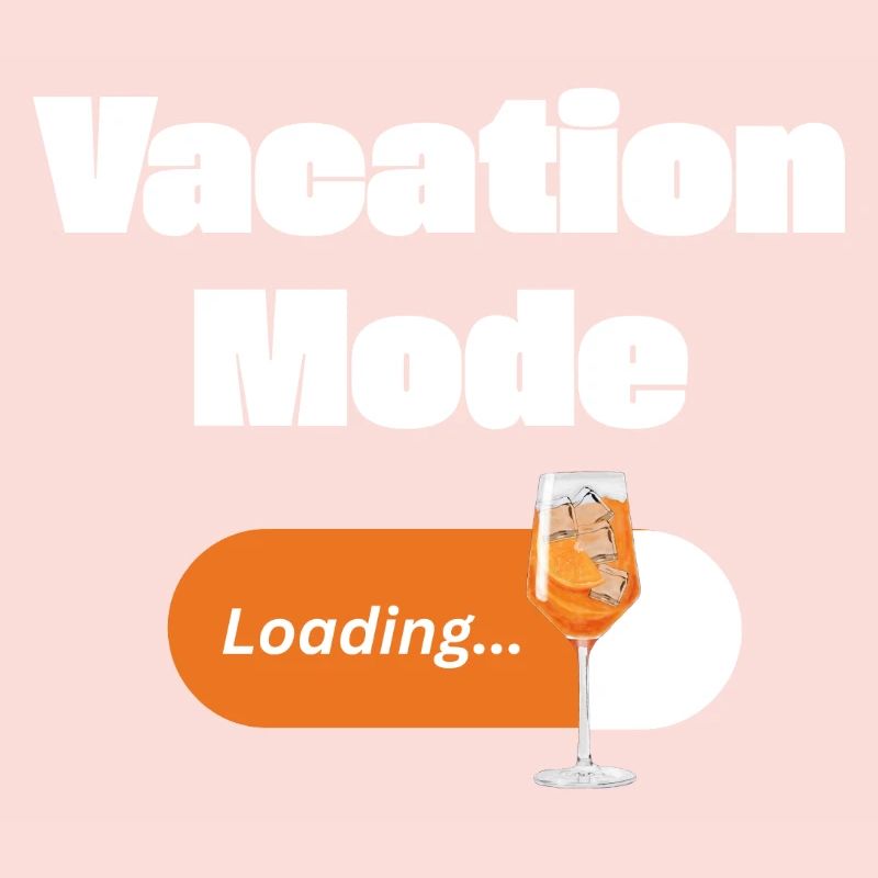 Vacation Mode On – Spritz with Loading Bar (light)