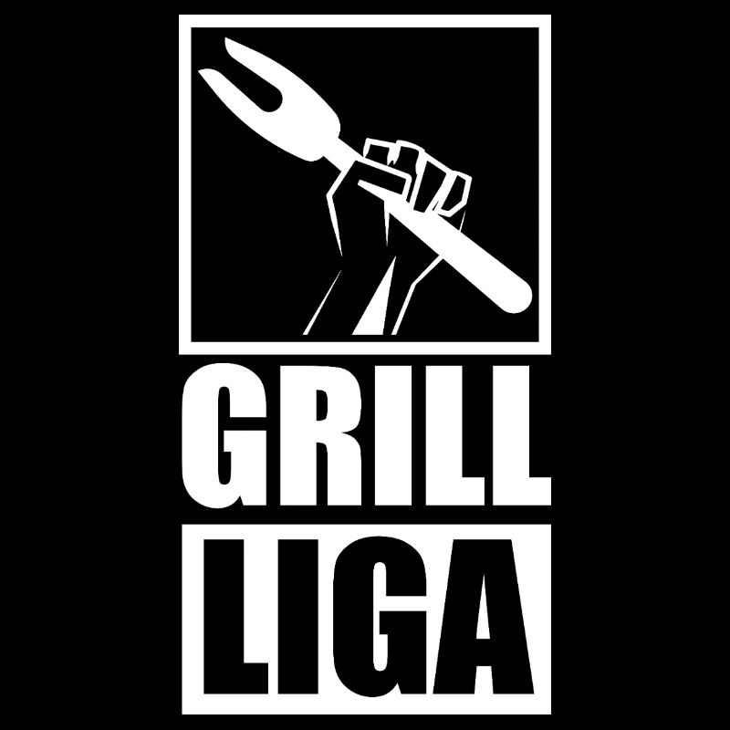 Grill League Logo Spit Fire