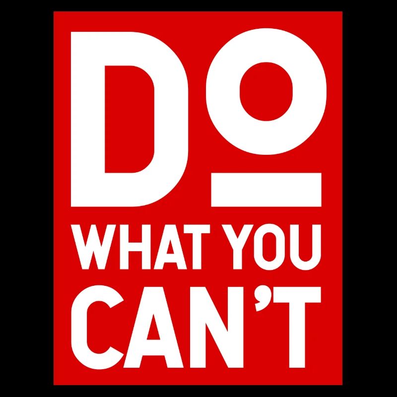 Do what you cant