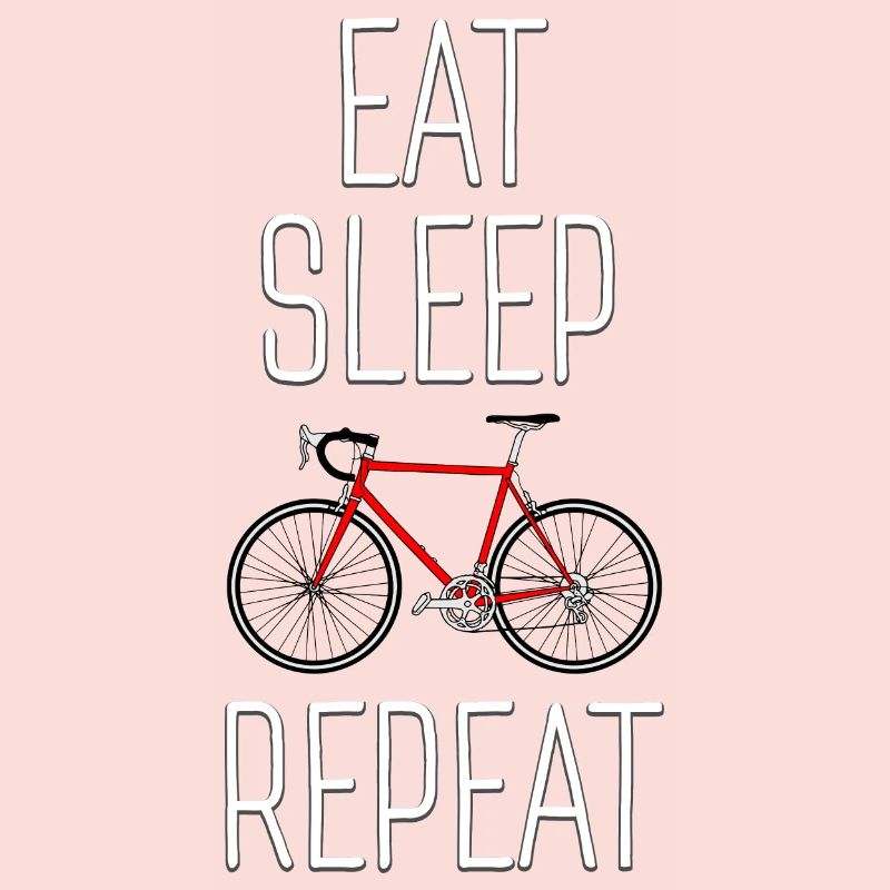 Manger Dormir Rouler Répéter le vélo