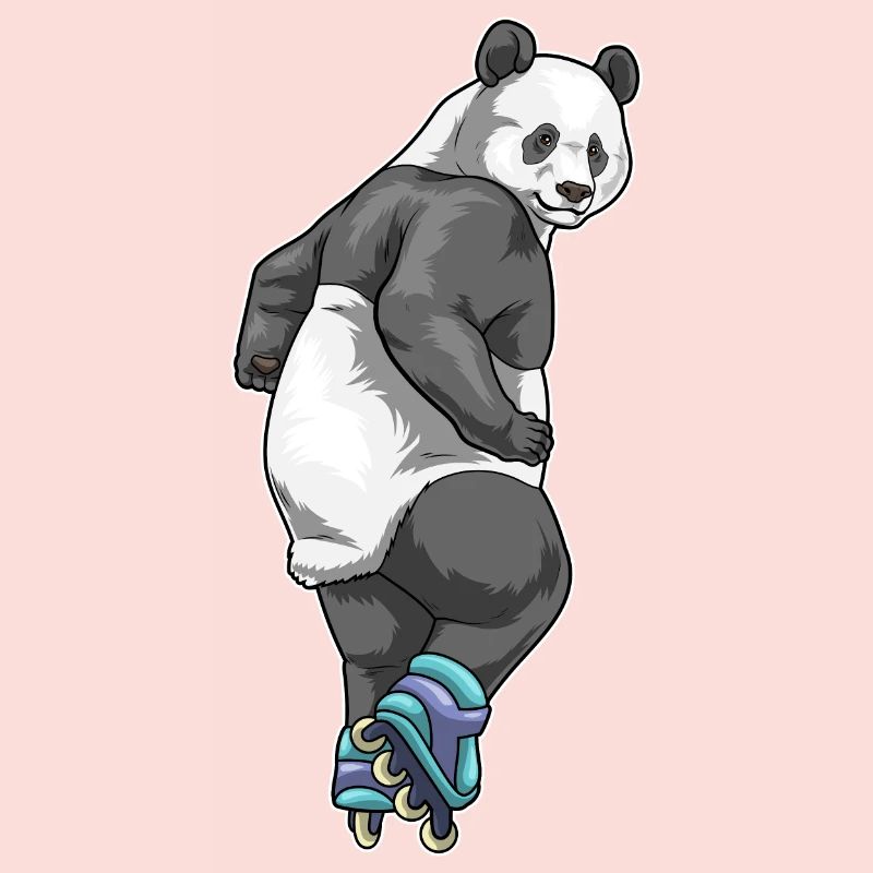 Panda Inline skating Inline skates
