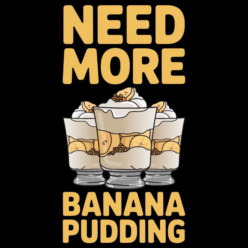 Cadeaux de pudding à la banane Pudding à la banane