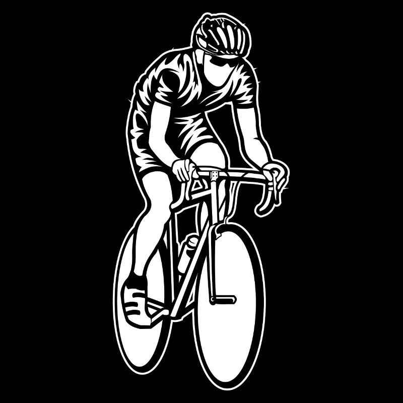 Course / Vélo de course 01_schwarz blanc