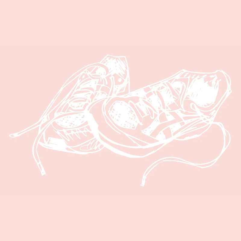 Hand Drawn Sneaker Sketch