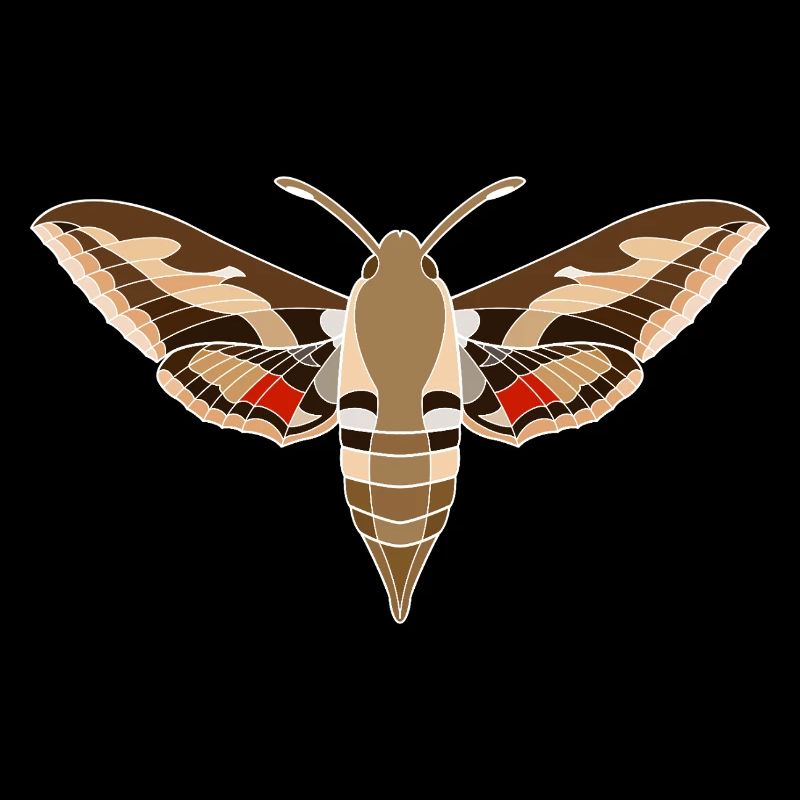 Papillon de paille de lit