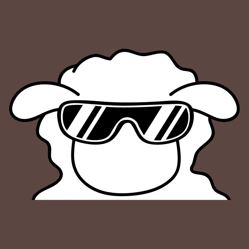 Cool Sheep Head