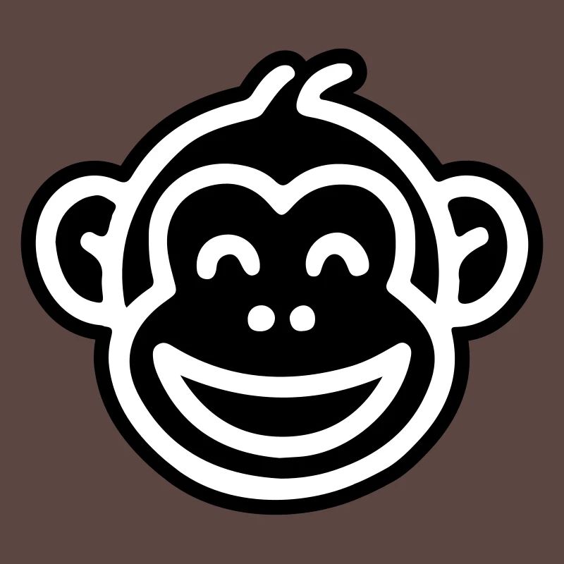 Monkey Head Funny
