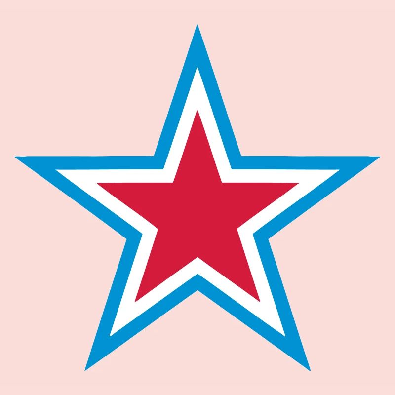 Etoile bleu blanc rouge