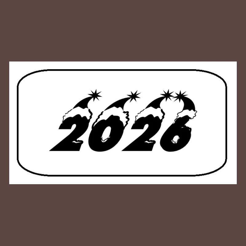 New Year 2026 design with firework ideas