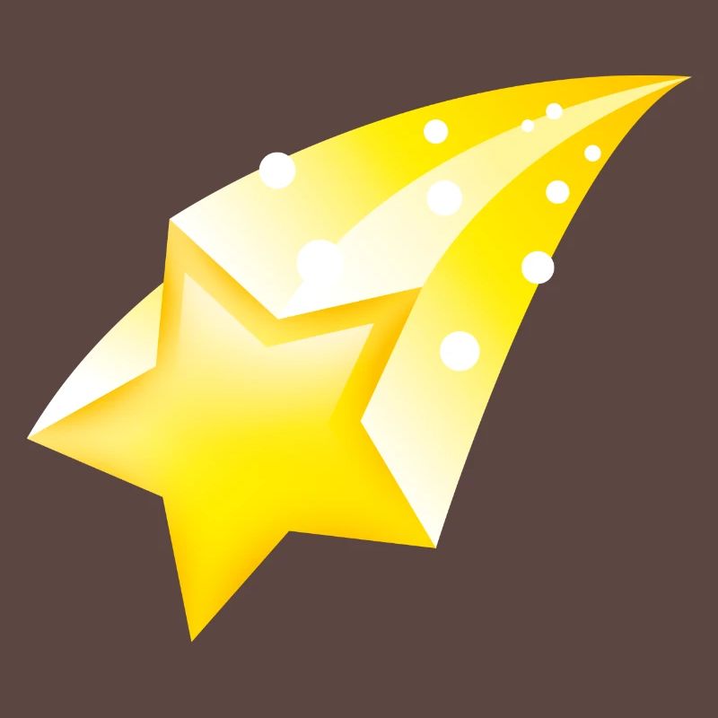 Smiley Falling Star