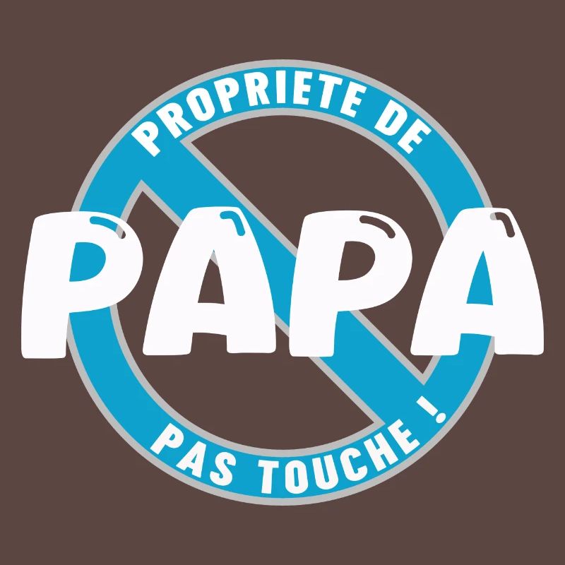 Papas Eigentum, weiß