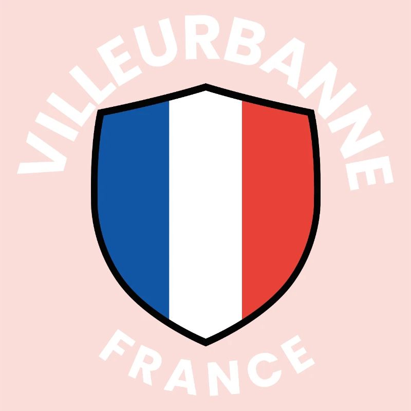 Conception du bouclier du drapeau français