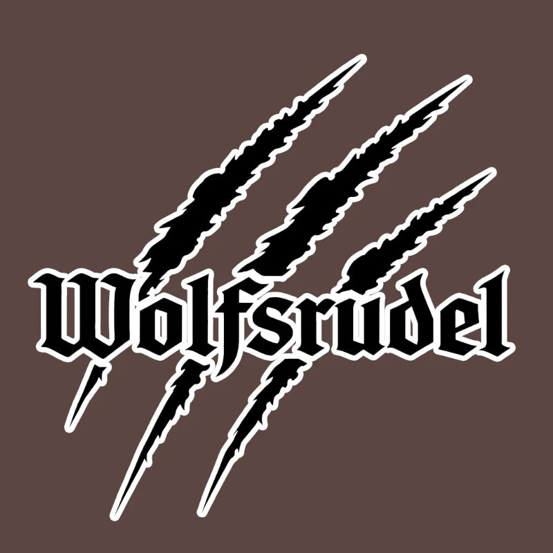 Wolf Claw Gothic Font Logo
