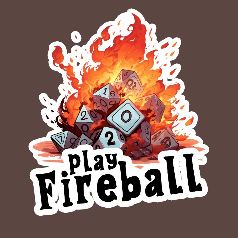 Exaggerated Fireball – Cube Chaos RPG