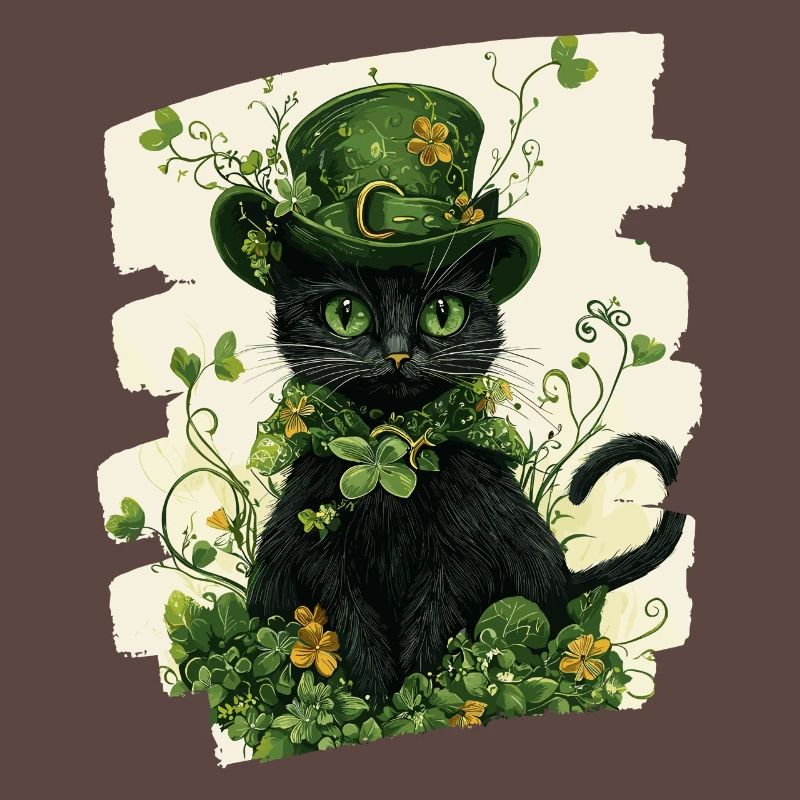 Chat de la Saint-Patrick