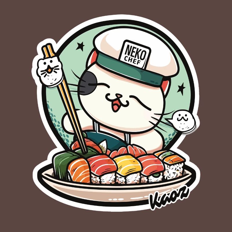 Neko Sushi Chef – Funny Cat Kitchen