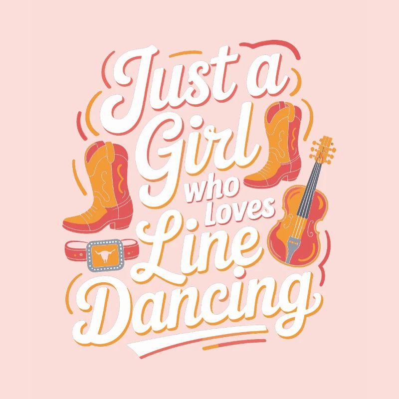 Juste une fille qui aime la danse en ligne