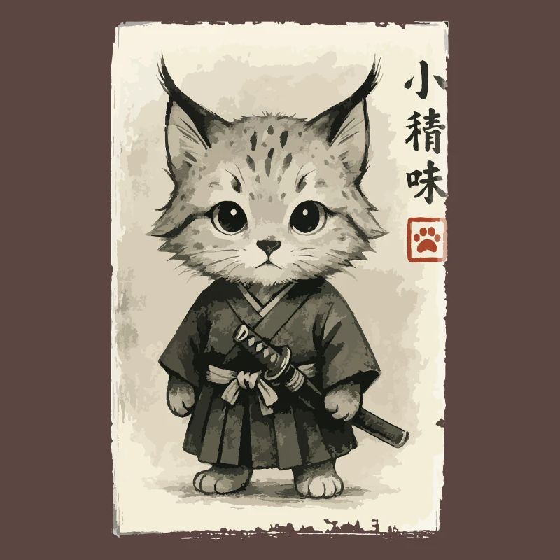 Katzen Samurai 