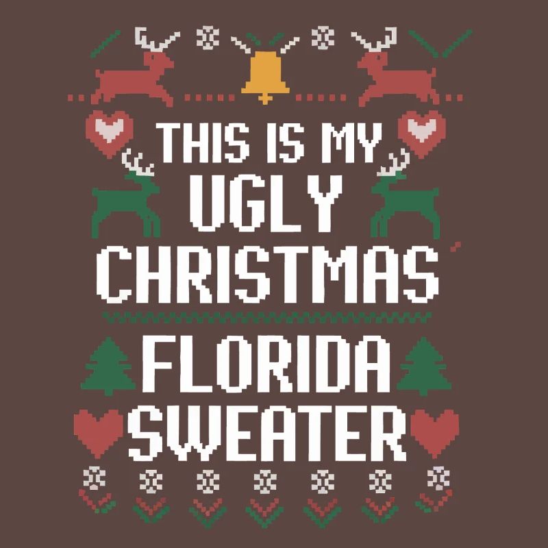 Pull de Noël laid de Floride