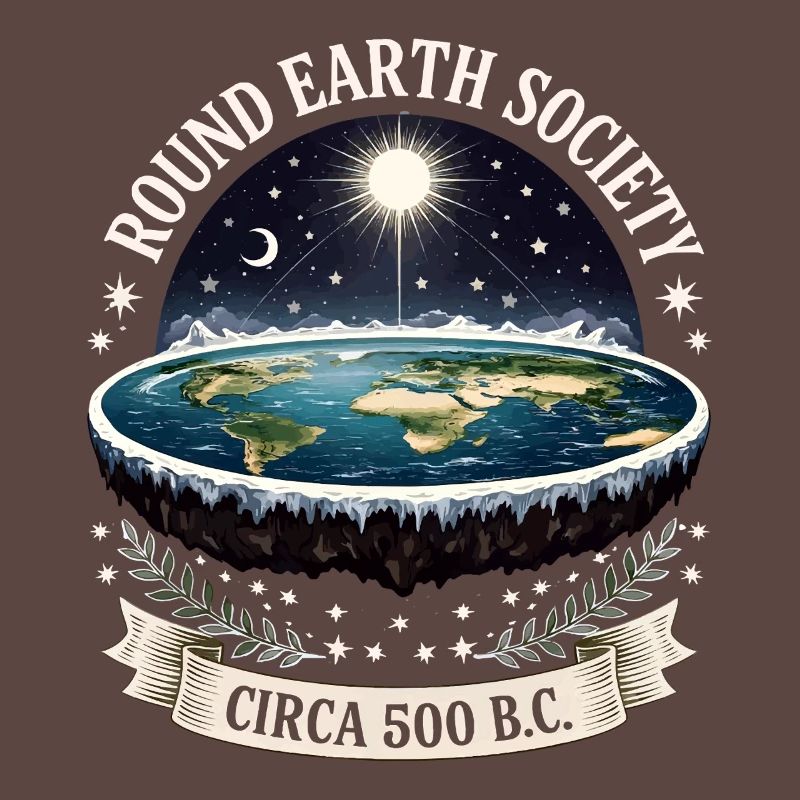 Runde Erde Gesellschaft 500 v.Chr