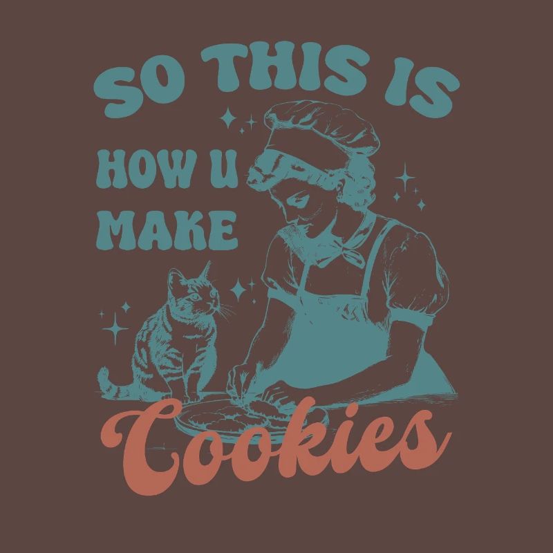 C’est donc comme ça que vous faites des biscuits chat mignon