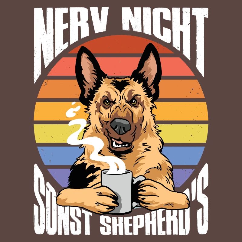 Schäferhund Geschenke Hund Herrchen Gassi