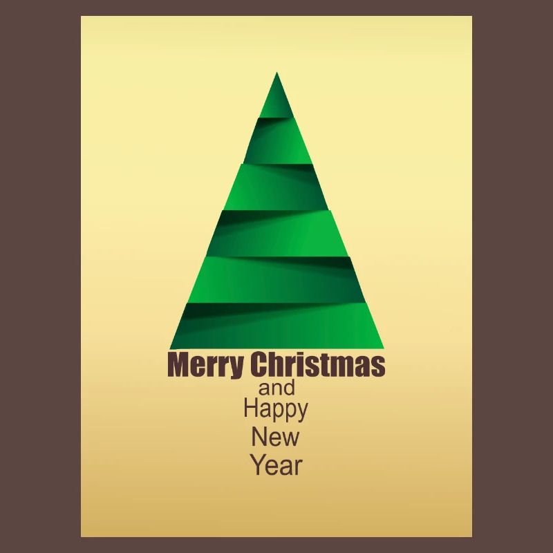 Modern Abstract Christmas Tree Modern Abstract