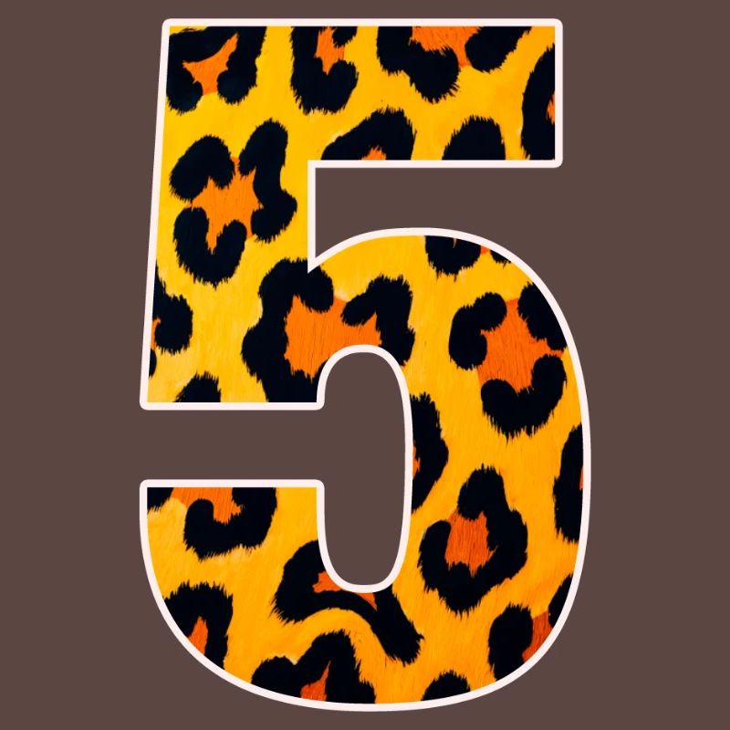 Leopard 5 Fur Pattern