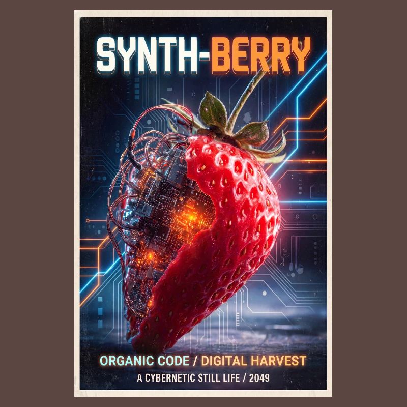 Synth-Beere: Kybernetische Erdbeere