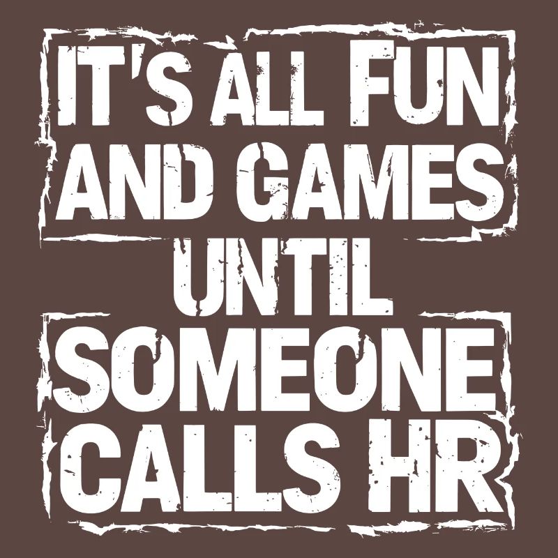 First fun, then human resources