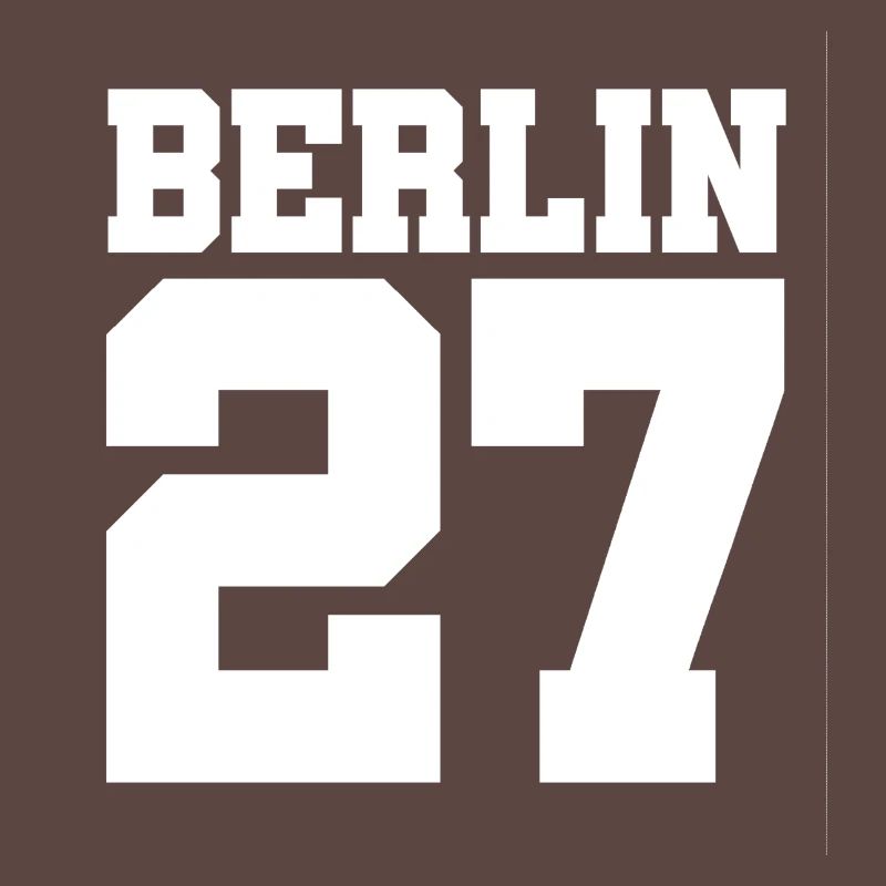 Berlin 27 - Quartier - Code postal - Idée cadeau