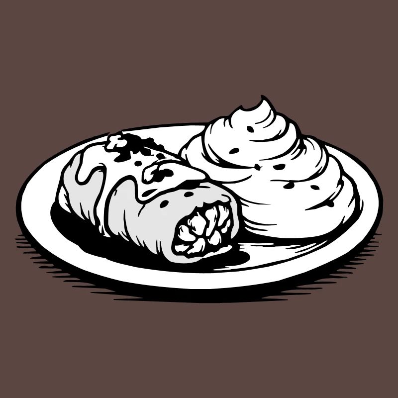 Golubzi cabbage wrap with mashed potatoes