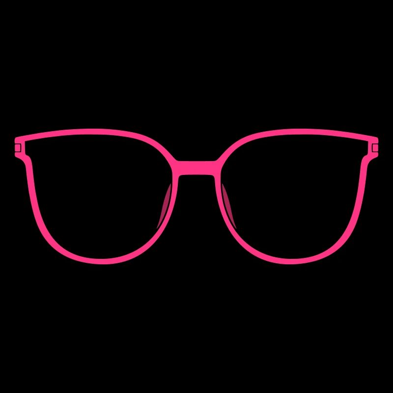 Brille Cateye (Farben änderbar)