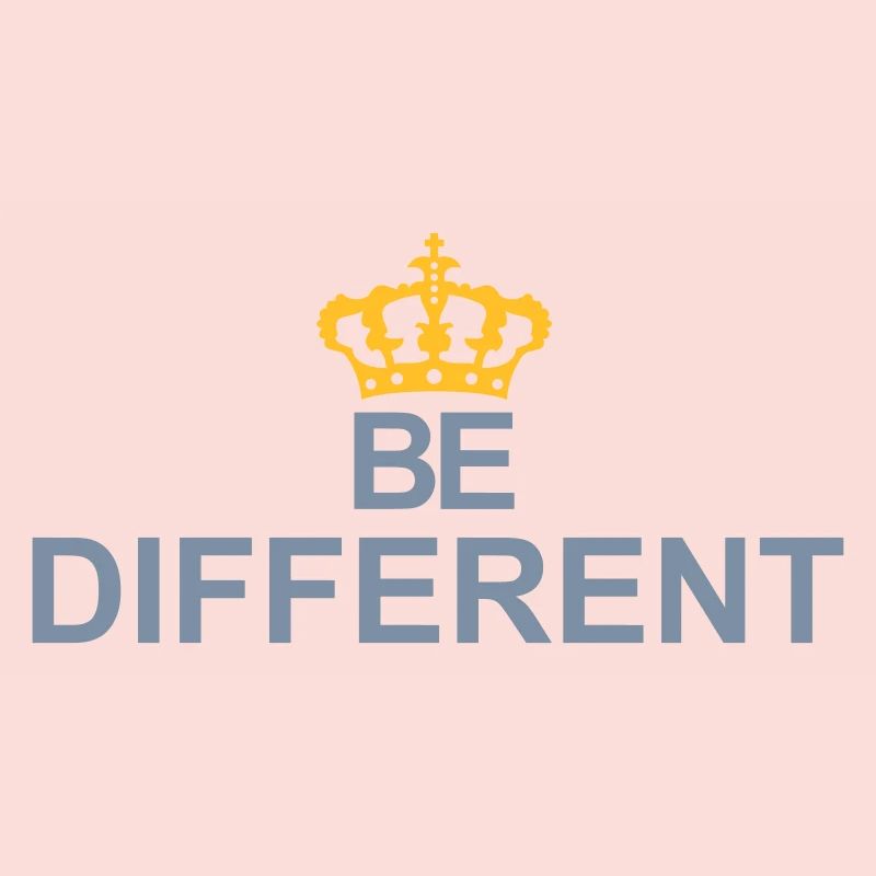 Soyez différent Logo Design