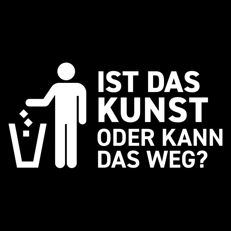Ist das Kunst oder kann das weg? Schrott Satire