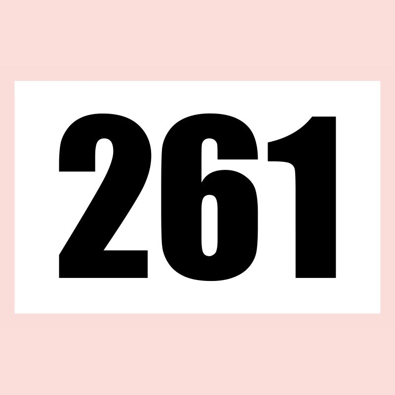 Numéro de départ 261