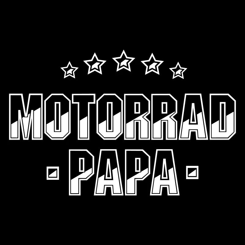 Motorrad Papa Biker Vater Geschenk